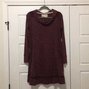 Anthropology Long Sleeve Dress